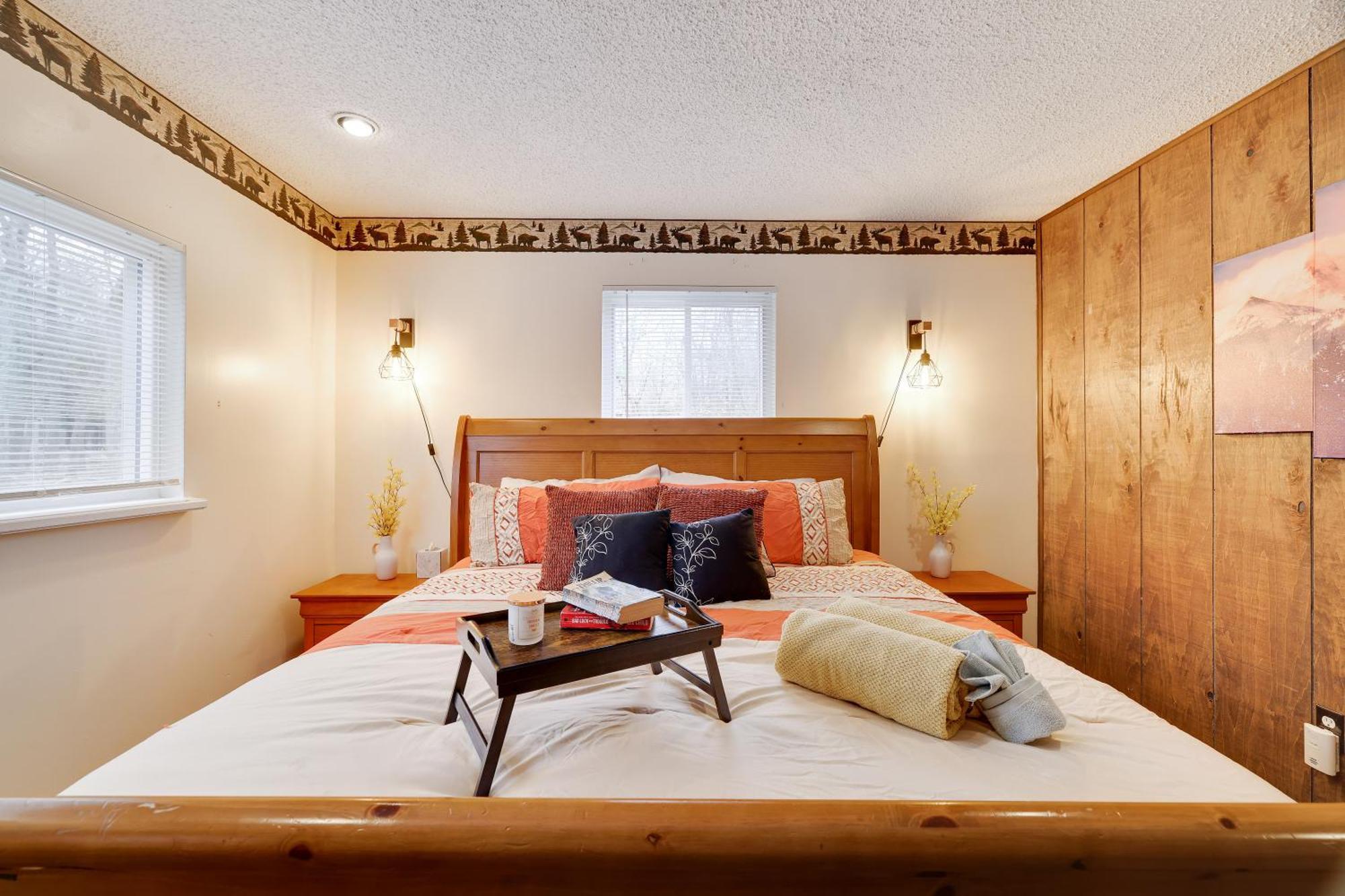 Woodland Escape-0.6Mile To Lake Beach Pet Friendly Lake Harmony Luaran gambar