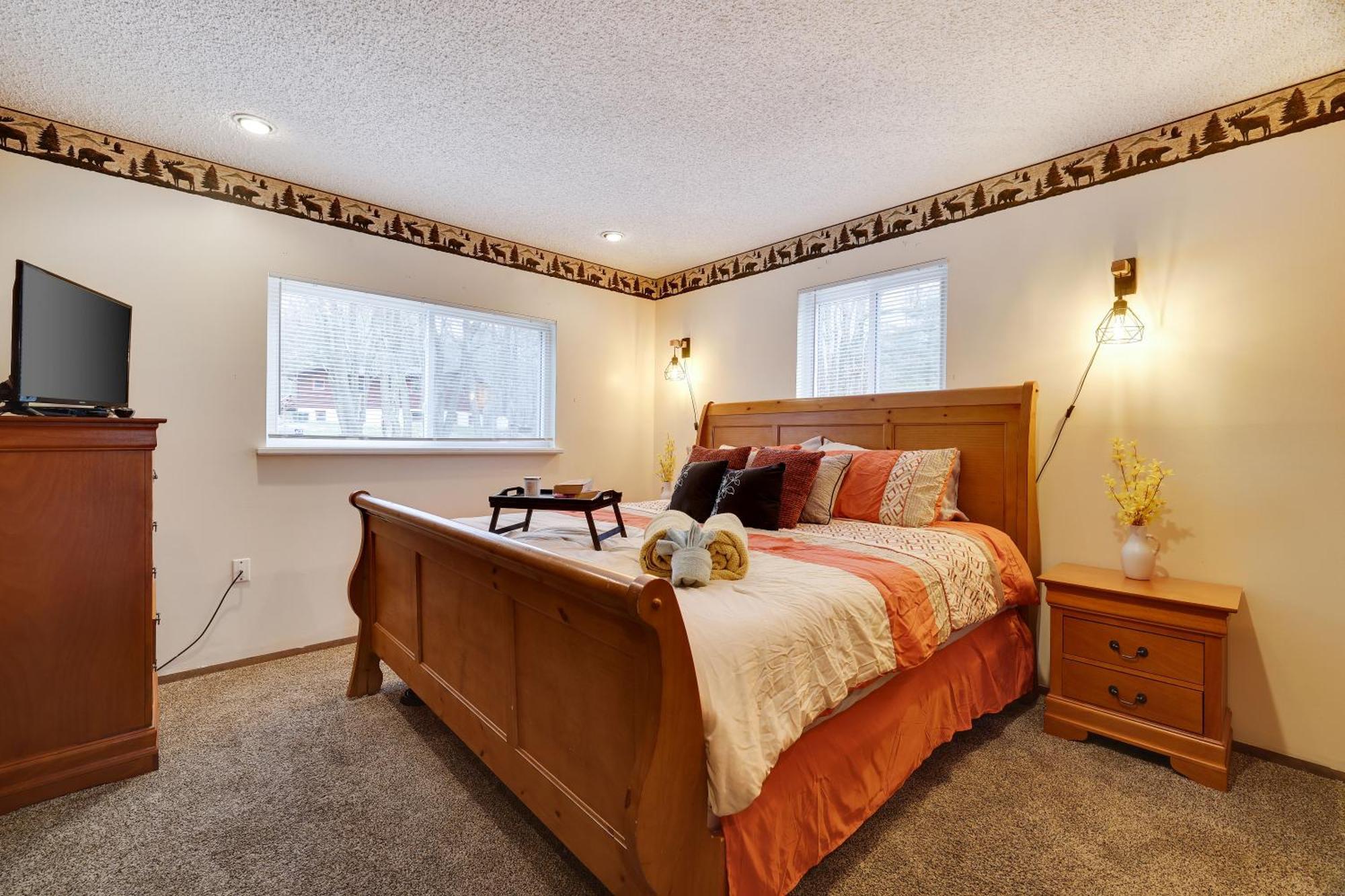 Woodland Escape-0.6Mile To Lake Beach Pet Friendly Lake Harmony Luaran gambar